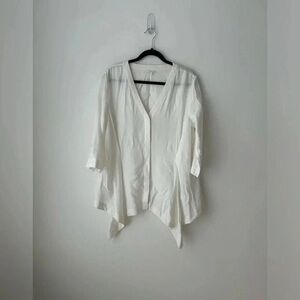 Elegant White Women's Top